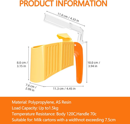 For Gallon Milk Carton Holder with Handle