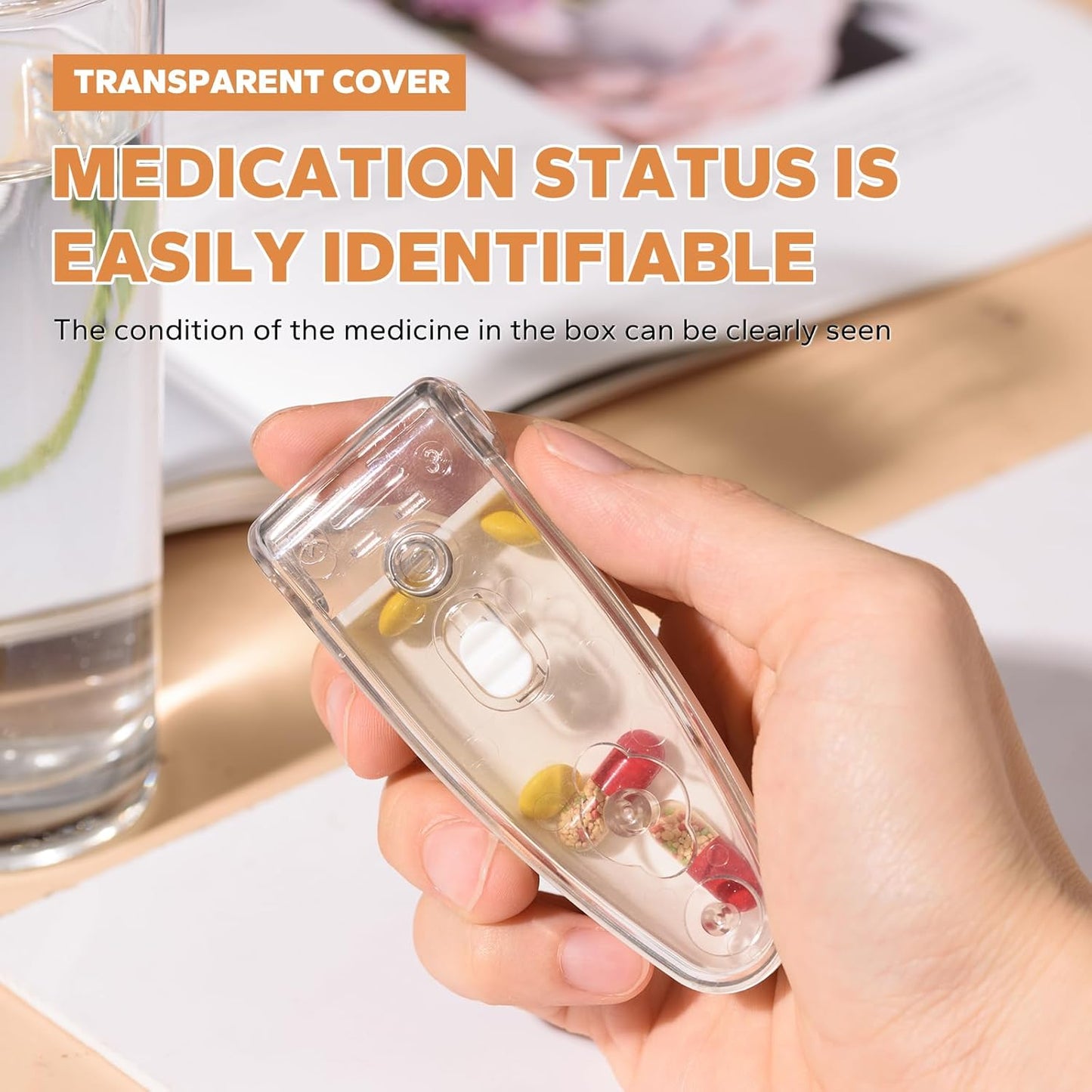 Portable Pill Taker Remover