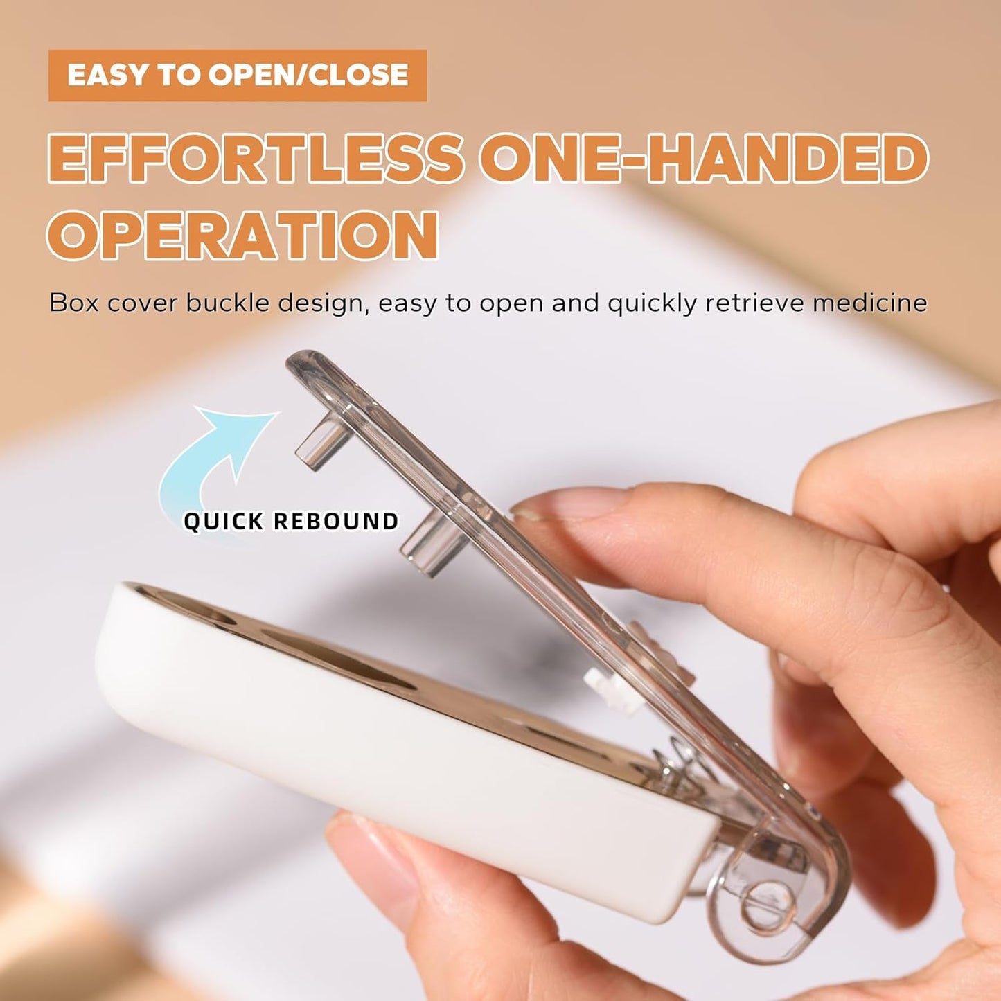 Portable Pill Taker Remover