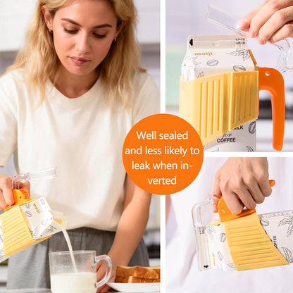 For Gallon Milk Carton Holder with Handle