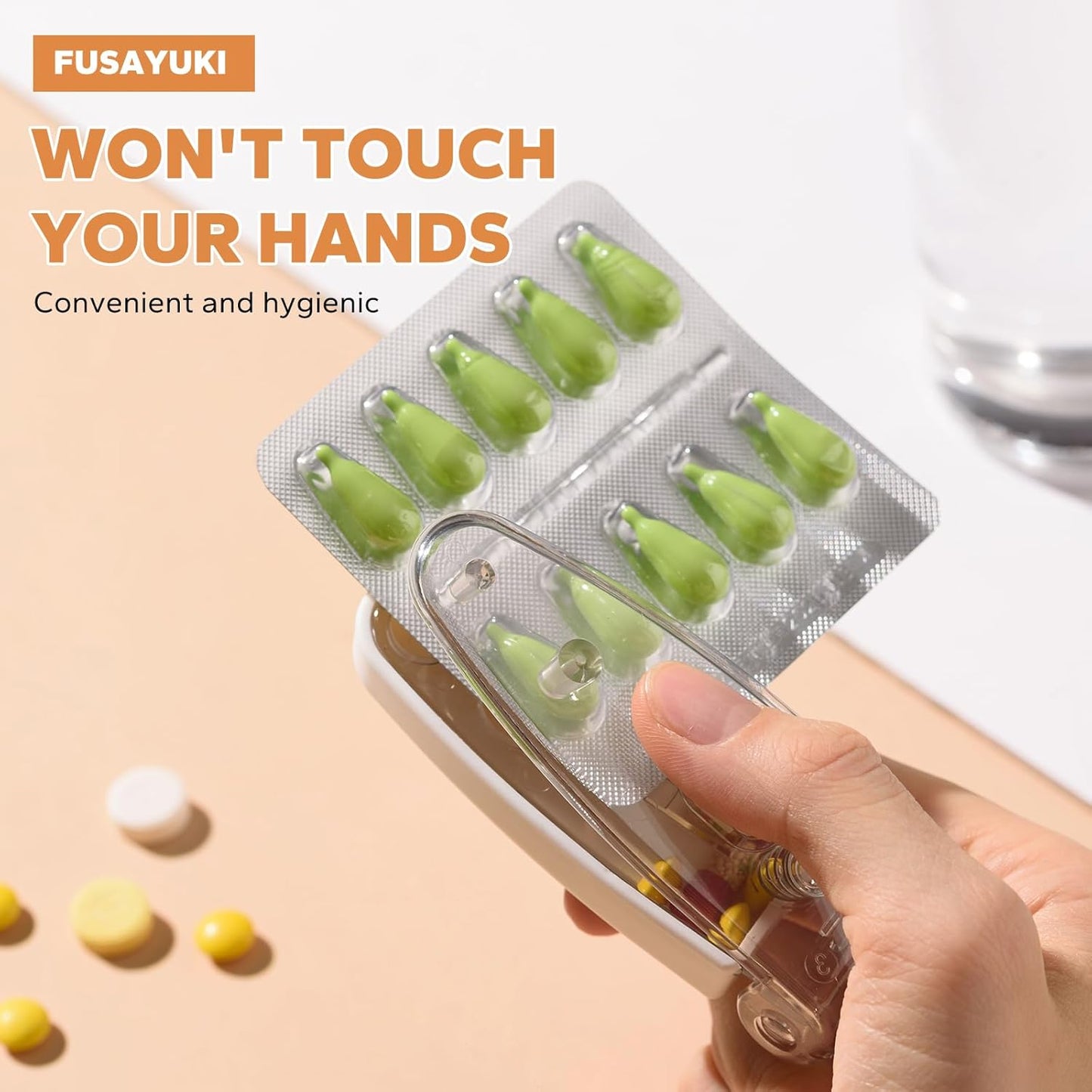 Portable Pill Taker Remover