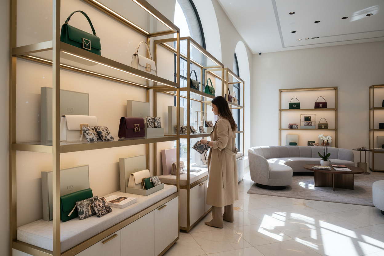 Boutique Handbags and Pouches