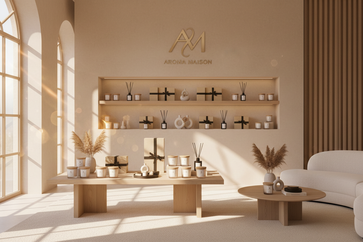 Luxury Home Fragrance Brand Showroom