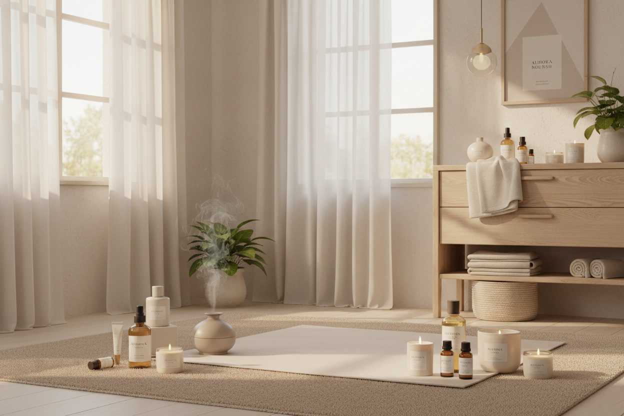 Luxury Wellness Brand Scene