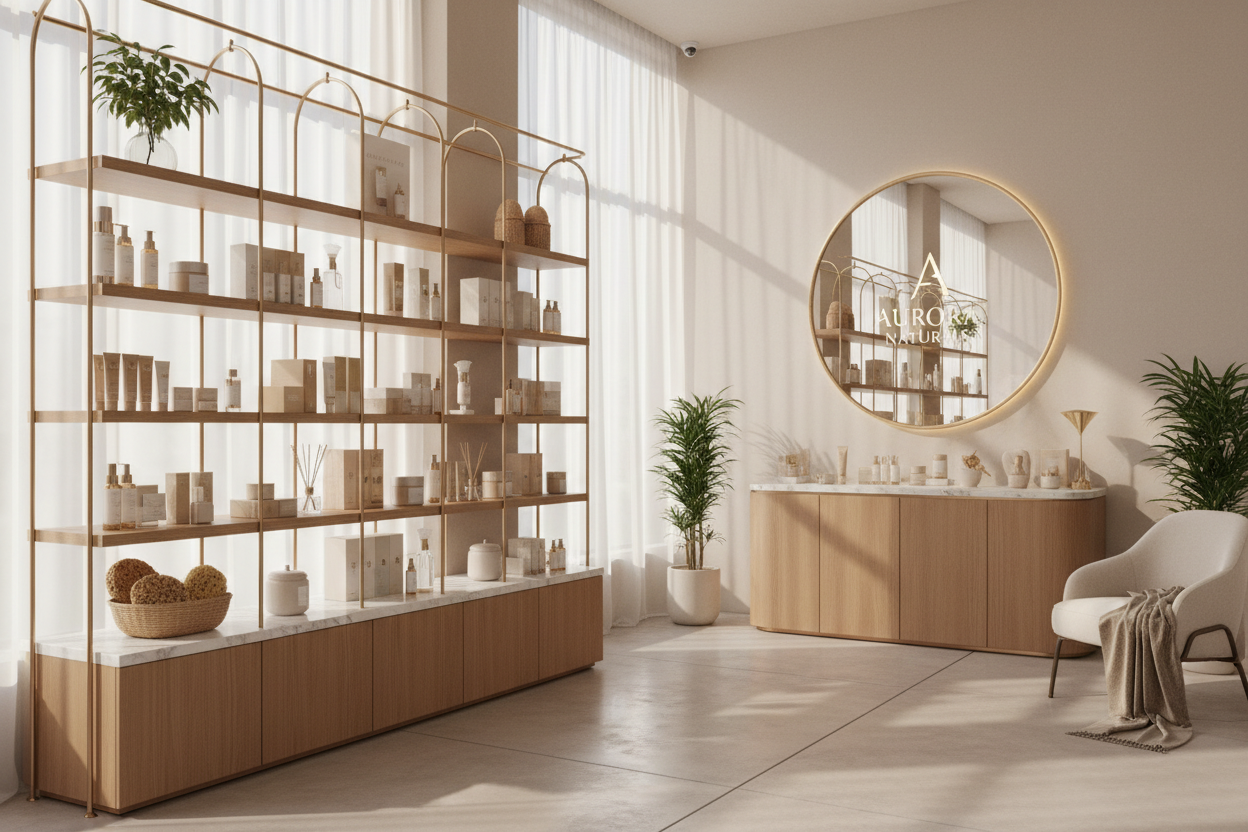 Luxury Wellness Brand Showroom CTA