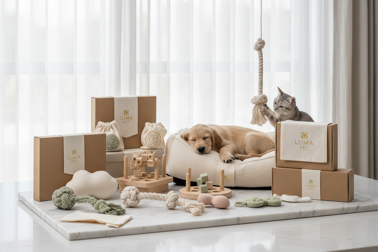 Modern Pet Toy Collection