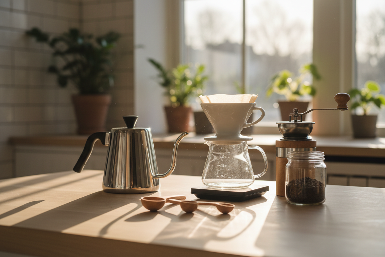 Pour Over Coffee Brewing Tools