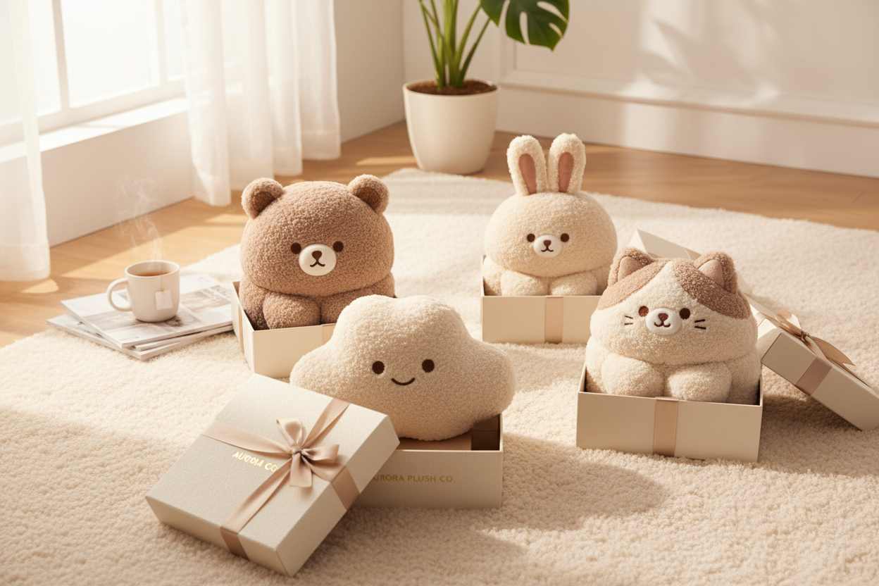 Premium Character Plush Toy Collection